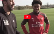 Robert Pires truyền bí quyết dứt điểm cho Reiss Nelson
