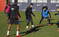 Đụng khắc tinh, Messi và đồng đội không dám lơ là trên sân tập