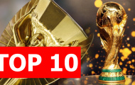 Top 10 điều thú vị về chiếc cúp vàng World Cup