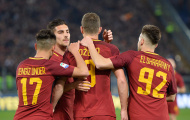 Chấm dứt chuỗi 8 trận tịt ngòi, Dzeko giúp Roma thắng đậm