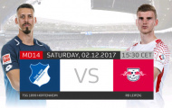 Hoffenheim vs RB Leipzig - Đại chiến của những thế lực mới nổi