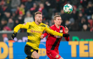 Vắng Aubameyang, Dortmund bất lực trước 10 người Leverkusen
