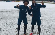 Sao Juventus tinh nghịch giữa thành Turin đóng băng