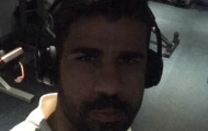 Diego Costa tập luyện cật lực dù không được ra sân