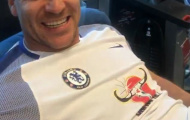 John Terry hớn hở khi trở lại Chelsea điều trị chấn thương