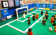 Trận đấu giữa Bayern và PSG theo phong cách Lego