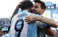 Messi: 'Higuain là một trong những tiền đạo xuất sắc nhất thế giới'