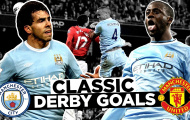 Top 10 bàn thắng đỉnh cao ở derby Manchester