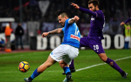 Bất lực trước khung thành, Napoli chưa thể vượt mặt Inter