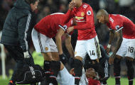 Lingard phát hoảng với chấn thương đầu của Rojo