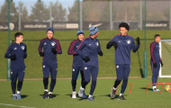Hậu Derby, Man City vẫn không lơ là luyện tập