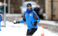 Mahrez khuấy động sân tập Leicester với chiêu thức ít ai ngờ