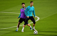 Tập luyện vui vẻ, Ronaldo và các đồng đội đã sẵn sàng vô địch thế giới