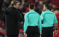 Klopp 'bám riết' trọng tài vì Liverpool bị từ chối bàn thắng