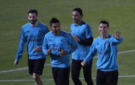 Gạt bỏ tin đồn, Ronaldo rạng rỡ chuẩn bị cho trận chung kết FIFA Club World Cup