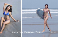 Khó cưỡng lại body phồn thực của Hoa hậu Indonesia