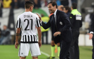 Allegri lý giải nguyên nhân tiếp tục 'đày' Dybala dự bị