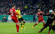 Bayern Munich đánh bật Dortmund khỏi cúp Quốc gia Đức