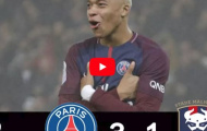 Highlights: Paris Saint-Germain 3-1 Caen (vòng 19 Ligue 1)