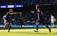 CẬN CẢNH: Hạ sát Real, Messi ăn mừng tuột luôn cả giày
