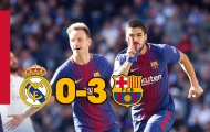 Highlights: Real Madrid 0-3 Barcelona (Vòng 17 giải VĐQG Tây Ban Nha)