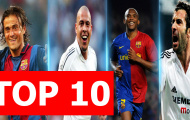 Top 10 danh thủ từng chơi cho cả Real và Barca