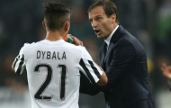 Allegri: 'Dybala hiểu vì sao cậu ấy phải ngồi dự bị'