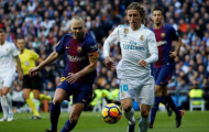 Andres Iniesta khuấy đảo cả hàng thủ Real Madrid