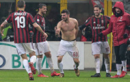 Đưa Milan vào bán kết, người hùng Cutrone chẳng ngại 'ăn thẻ'