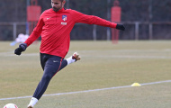 Dàn sao Atletico vẫn tập cật lực dù đá giao hữu