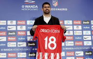 Diego Costa nói gì trong ngày chính thức ra mắt Atletico Madrid?