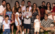 Messi khoe đại gia đình hạnh phúc đón năm mới