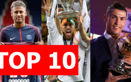 Top 10 sự kiện bóng đá nổi bật năm 2017 