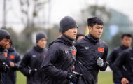 U23 Việt Nam “khổ luyện” dưới thời tiết rét buốt ở Trung Quốc