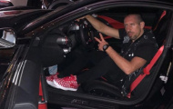 Ribery tự thưởng siêu xe đón năm mới