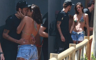 Neymar ôm hôn bạn gái đắm đuối giữa chốn đông người