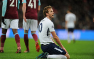 Harry Kane quỳ gối trước một West Ham cực kì khó chịu