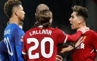Tình huống Mason Holgate và Roberto Firmino suýt tẩn nhau