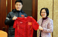 U23 Việt Nam đón đoàn khách đặc biệt 