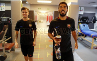Luis Suarez làm 'hướng dẫn viên' cho Coutinho