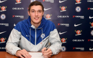 Andreas Christensen rạng rỡ ký giao ước với Chelsea