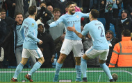 'Chết đi sống lại' tại Etihad, Man City nghẹt thở giành lợi thế tối thiểu