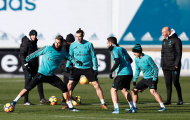 Sợ Villarreal, Real Madrid lo lao đầu vào tập luyện