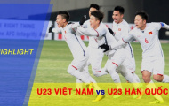 U23 Việt Nam 1-2 U23 Hàn Quốc (VCK U23 châu Á 2018)