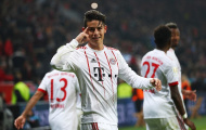 James Rodriguez lập siêu phẩm đỉnh cao, Bayern băng băng về đích