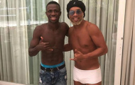 Ronaldinho làm fan tá hỏa với bộ râu kỳ quái