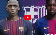 Samuel Umtiti và Yerry Mina - bức tường thép của Barcelona