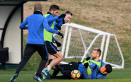 Dàn sao Inter quật nhau tả tơi trong ngày đầu hội quân