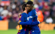 Ousmane Dembele chơi đầy nỗ lực vs Real Sociedad