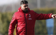 Gattuso mặt đầy cau có trong ngày trở lại Milan